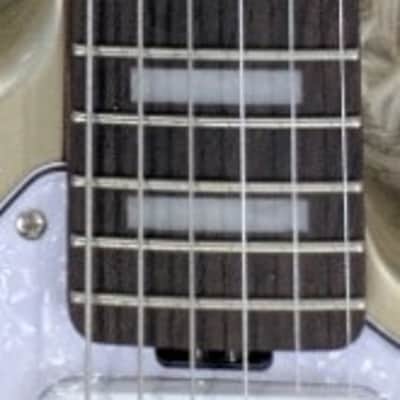 Sterling by Music Man Cutlass Plus HSS Electric Guitar, Block Inlays, Cashmere image 6