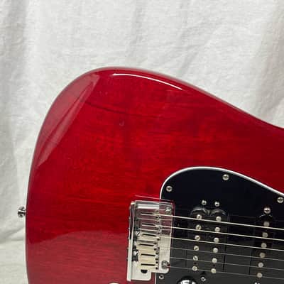 Fender American Select Stratocaster Strat HSS - Crimson Red Electric Guitar image 4