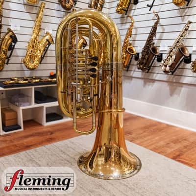 Alexander Model 163 Professional CC Tuba - Rotor Valves, Lacquer image 1