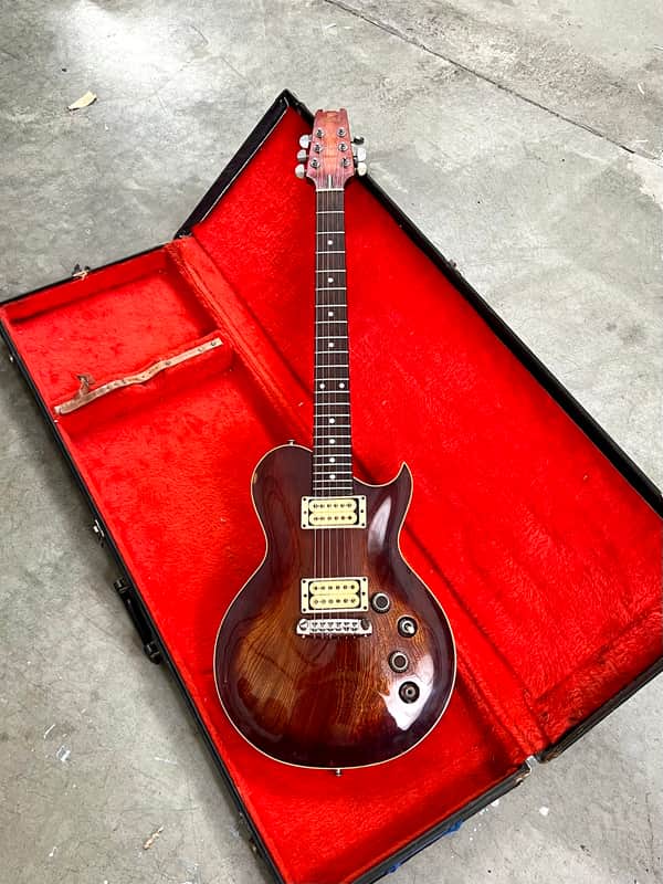Aria Pro II PE-800 c 1980 Burgundy original vintage MIJ Japan | Reverb
