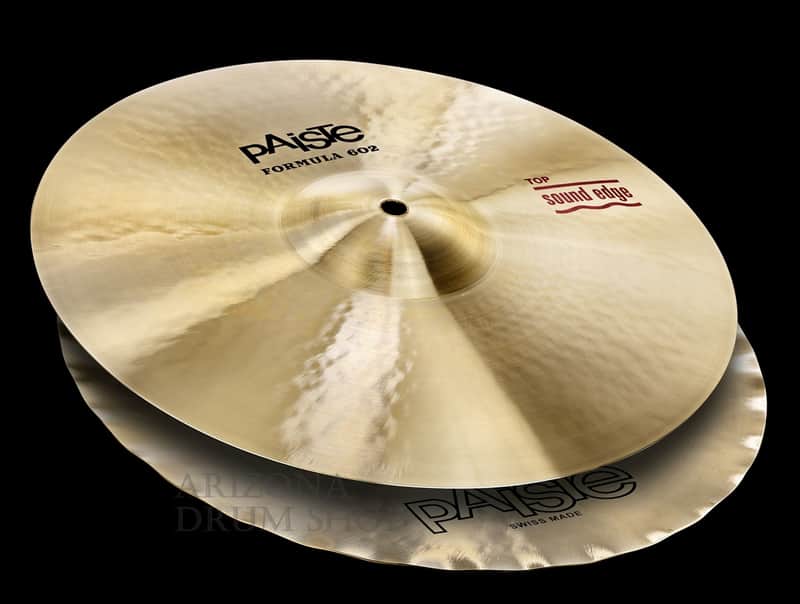 Paiste 15" Formula 602 Classic SOUND EDGE Hi-Hat Cymbals (Pair) - NEW! image 1
