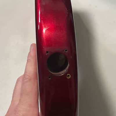 1983 Matsumoku Era Made in Japan Kramer Focus 2000 Candy Apple Red Guitar Body Floyd Ready image 10