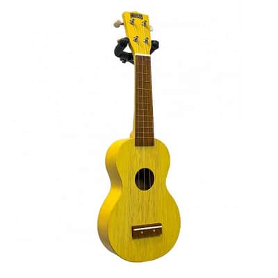 Mahalo K Series Soprano Ukulele - Transparent Butterscotch - Gig Bag Included image 1