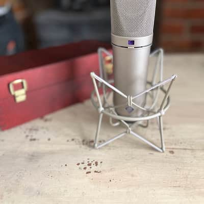 Neumann U 87 Ai Large Diaphragm Multipattern Condenser Microphone 1986 - Present - Nickel image 1