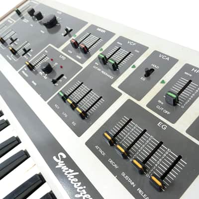 Teisco Synthesizer 60F S-60F Vintage Analog Mono Synth RARE! Working Arp Kawai S60F s-110f image 8