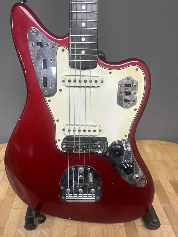 Fender Jaguar 1966 Candy Apple Red image 1