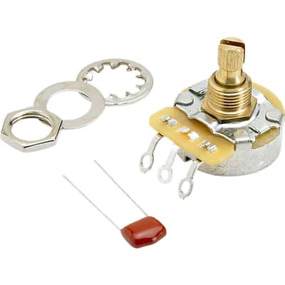 Fender 250k No-Load Split Shaft Pot 0990832000 image 2