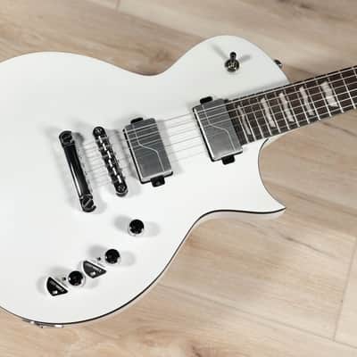 ESP LTD EC-1000 Fishman Fluence Guitar – Pearl White image 9