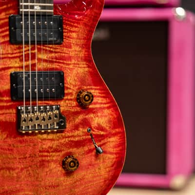 PRS Custom 24 Mango Top Limited Edition - Blood Orange image 5
