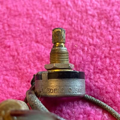 Vintage 1952 Gibson P90 P-90 + IRC wiring harness for Les Paul goldtop jr Junior es-150 es-125 130 135 archtop image 17