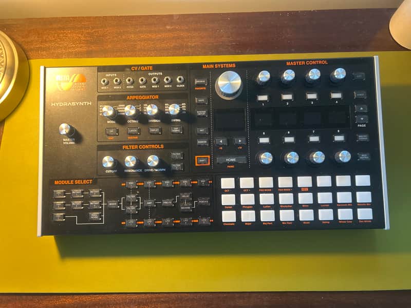 ASM Hydrasynth Desktop Polyphonic Synthesizer 2020 - Black image 1