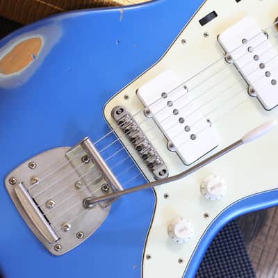 2024 Nash JM-63/MH Alder Electric Guitar Relic Lake Placid Blue + OHSC image 5