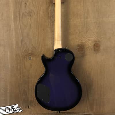 Burny LG-480 LP Special Junior Copy Singlecut Electric Guitar Purple Burst 2000s image 4