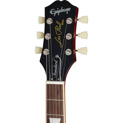 Epiphone Les Paul Standard 50s Figured Electric Guitar - Washed Cherry Sunburst image 5