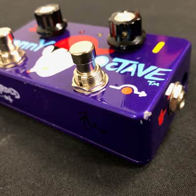 Zvex Jonny Octave Hand Painted 2004 Owned by Ian D'Sa of Billy Talent image 2