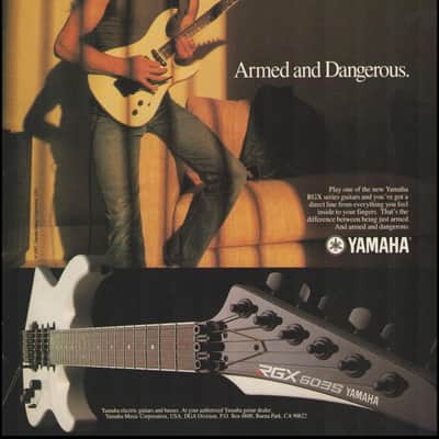 Yamaha RGX 603S 1988 - Red image 23