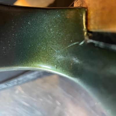 Fender jazz style bass Jazz 1970s-2026 - Sherwood green image 13