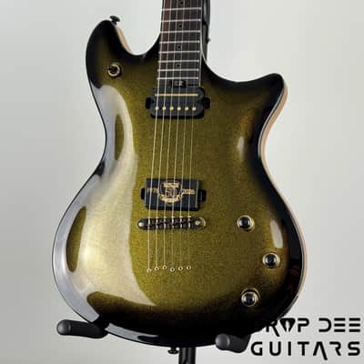 Schecter Diamond Series 50th Anniversary Tempest Electric Guitar - 50th Gold Burst image 4