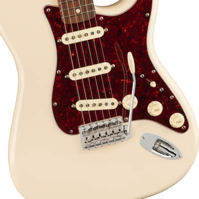 2023 Fender Limited Edition Vintera '60s Stratocaster Olympic white image 3