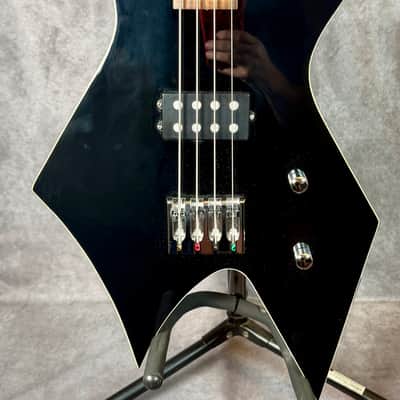 B.C. Rich Warlock Revenge  2001 - Black w/Coffin Case image 2