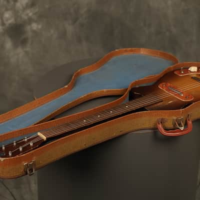 early 1950's Kay K-125 thru-neck image 21