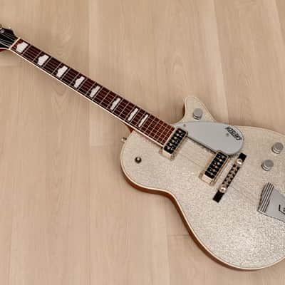 2005 Gretsch Silver Sparkle Jet G6129-1957 Electric Guitar w