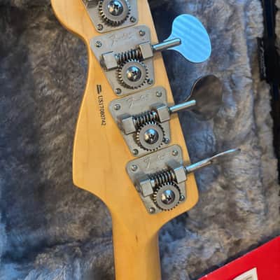 Fender Adam Clayton Artist Series Signature Jazz Bass 2017 Sherwood Green Metallic image 4