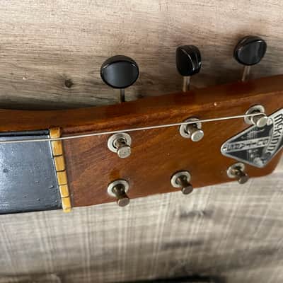 McKinney Lap Steel Guitar Supro Supreme Valco GEIB Challenge Chicago Lap Steel Guitar 1950 - Stain image 6