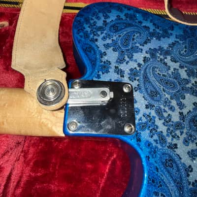 Custom Telecaster w/ McVay B-Bender • Seymour Duncan Pickups • Blue Paisley Finish (Chet Atkins) Telecaster 2010-2020 - Blue Paisley image 3