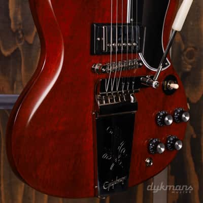 Epiphone 1964 SG Standard Reissue with Maestro Vibrola Cherry Red image 11