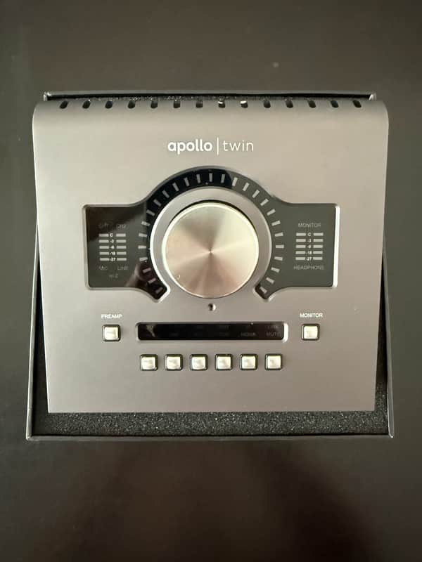 Universal Audio Apollo Twin DUO MKII Thunderbolt 2 Audio Interface 2020 - Present - Gray image 1