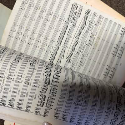 Lot of 9 Old Vintage Books Chorus and Orchestra Sheet Music Creation, Messiah, Lord my God image 6