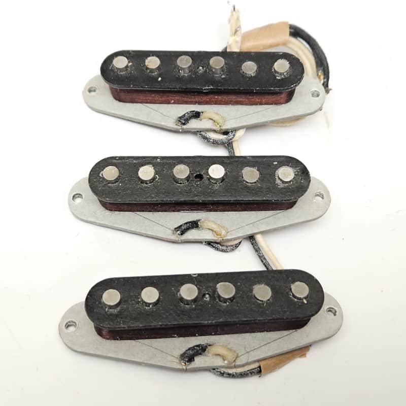 used 2011 Fender Custom Shop '69 Stratocaster Pickup Set Initialed by Abigail Ybarra, Very Good Condition image 1