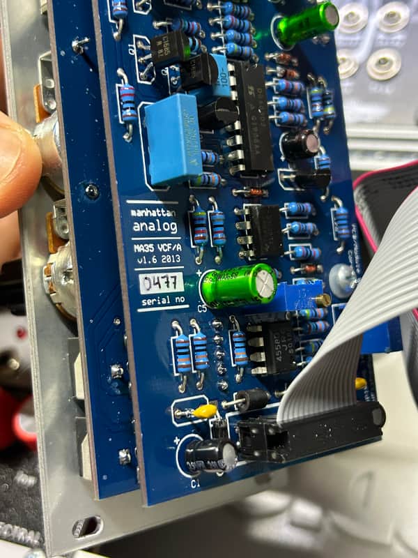 Manhattan Analog MA35 VCA/VCF　アナログフィルター Manhattan Analog MA35 VCA/VCF アナログフィルター