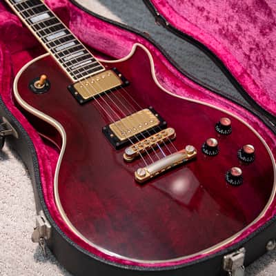 Gibson Les Paul Custom 1976 - Wine red image 7