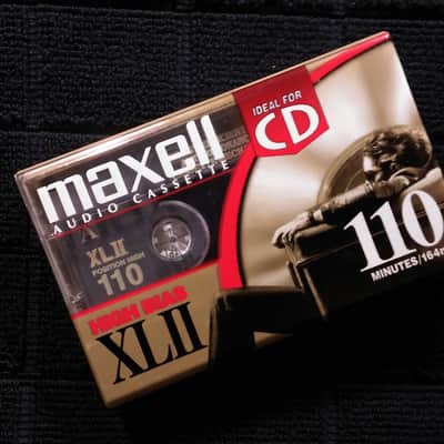 Maxell XLII / 110 minute Blank Audio Cassette (SEALED) image 4