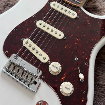 2018 Fender Limited Edition Channel Bound American Professional Ash Stratocaster - White Blonde image 4