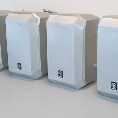 Yamaha NS-AP1500S Satellite Speakers Silver Surround Home Theater Set of 4 image 2