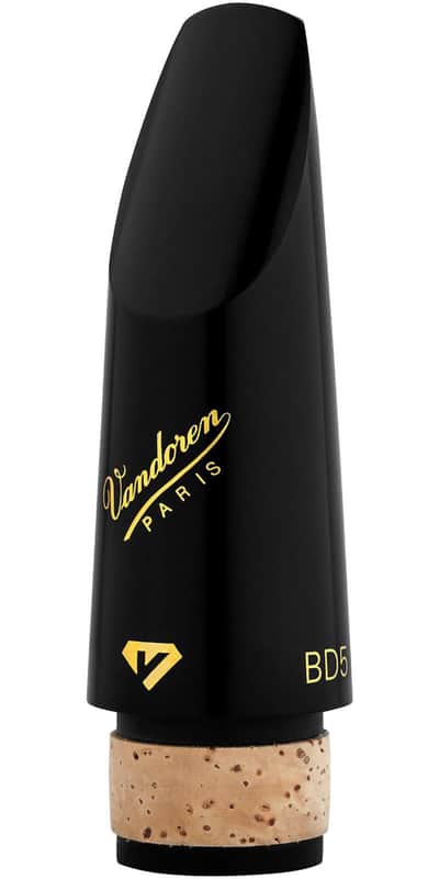 Vandoren CM1005 BD5 Black Diamond Ebonite Bb Clarinet Mouthpiece image 1
