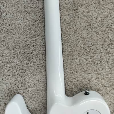 Fender Jim Adkins JA-90 Telecaster Thinline Electric Guitar, White Finish image 8