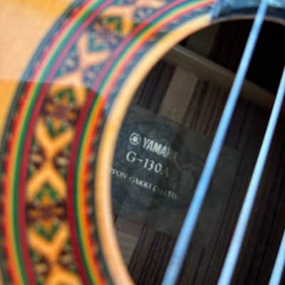 Yamaha G130A classical guitar MIJ NIPPON GAKKI image 7