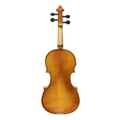 Stagg VN-4/4 ELEC EF Solid Spruce Top 4/4 Size Electric-Acoustic Violin w/Soft Case, Bow & Rosin image 2