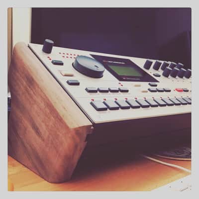 DIY Custom Built Black Walnut Stand for Elektron Products image 4