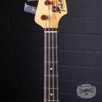 Tokai APB-101R Hard Puncher Bass Lake Placid Blue MIJ Alder/Rosewood w/Gig Bag image 12