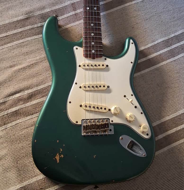 Fender Custom Shop 1965 Stratocaster Journeyman Sherwood Green 2020 image 1