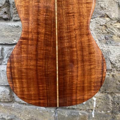 Leilani Hawaiian Koa Concert Ukelele Electric c2010 - Natural image 6