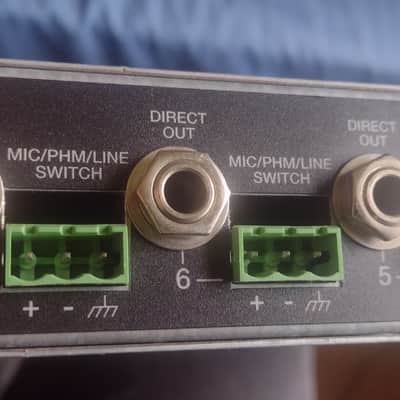 Shure SCM800 8-Channel Mic/Line Level Mixer with EQ 2010s - Black image 5