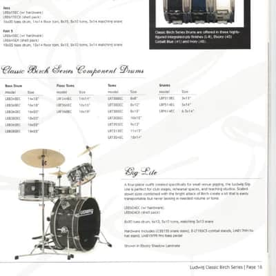Ludwig Classic Birch Series - Snare Drum image 7