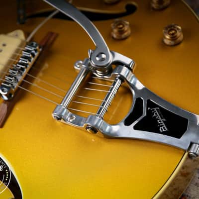 Peerless Gigmaster SC Hollow Body Metallic Gold image 9