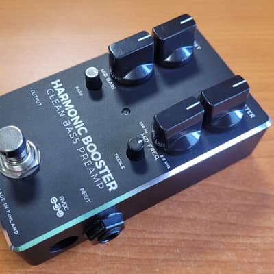 Darkglass Electronics Harmonic Booster Clean Bass Preamp 2019 - Present - Black image 3